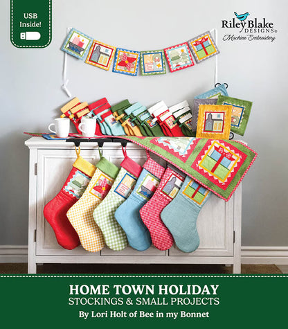 [Pre-Order] Home Town Holiday Stockings & Small Projects