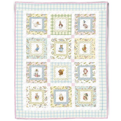 [Pre-Order] Peter Rabbit™ and Friends Quilt Fabric Kit