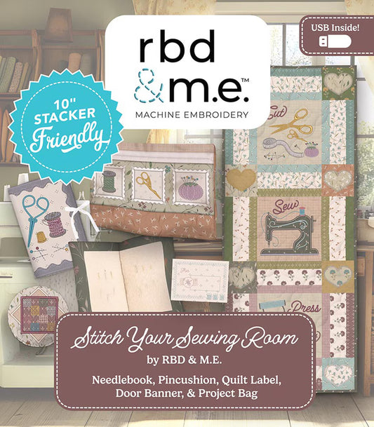 Stitch Your Sewing Room - Machine Embroidery - USB