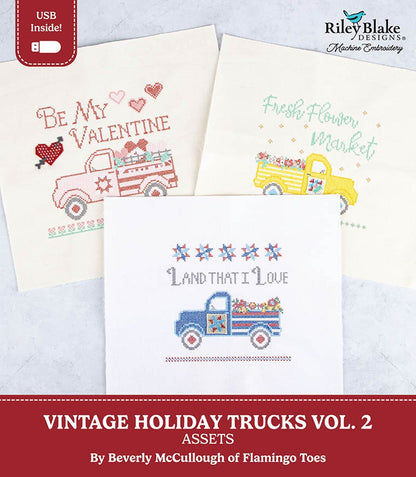 [PRE-ORDER] Vintage Holiday Trucks - Volume 2