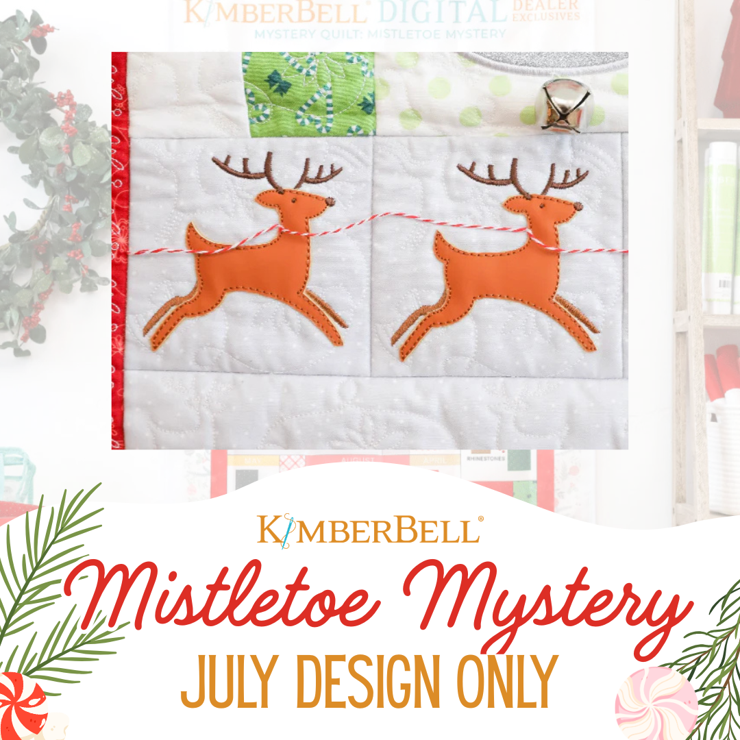 Mistletoe Mystery Quilt - July Design ONLY - Digital Dealer Exclusives 2026