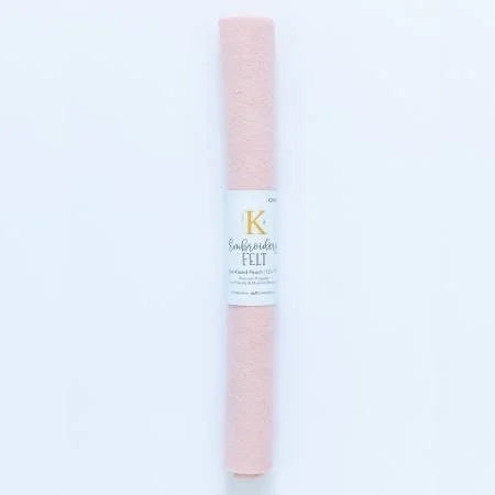 Embroidery Felt - Sun Kissed Peach