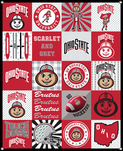 T-Shirt Spirit Banner - NCAA-Ohio State