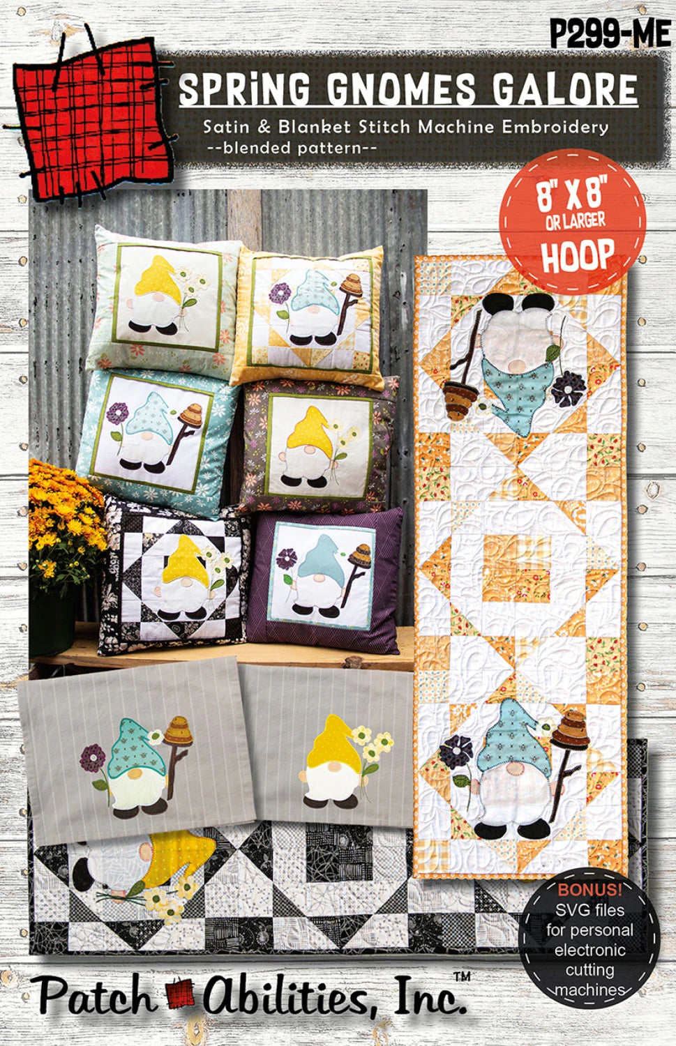 Spring Gnomes Galore Embroidery Designs