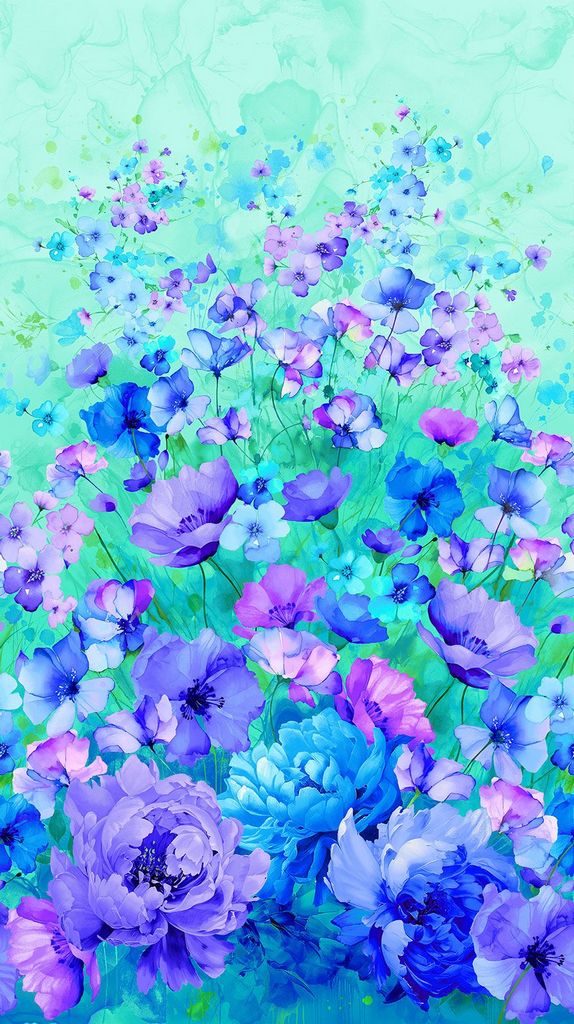 Floral Panel 24" - PANEL-CD3580
