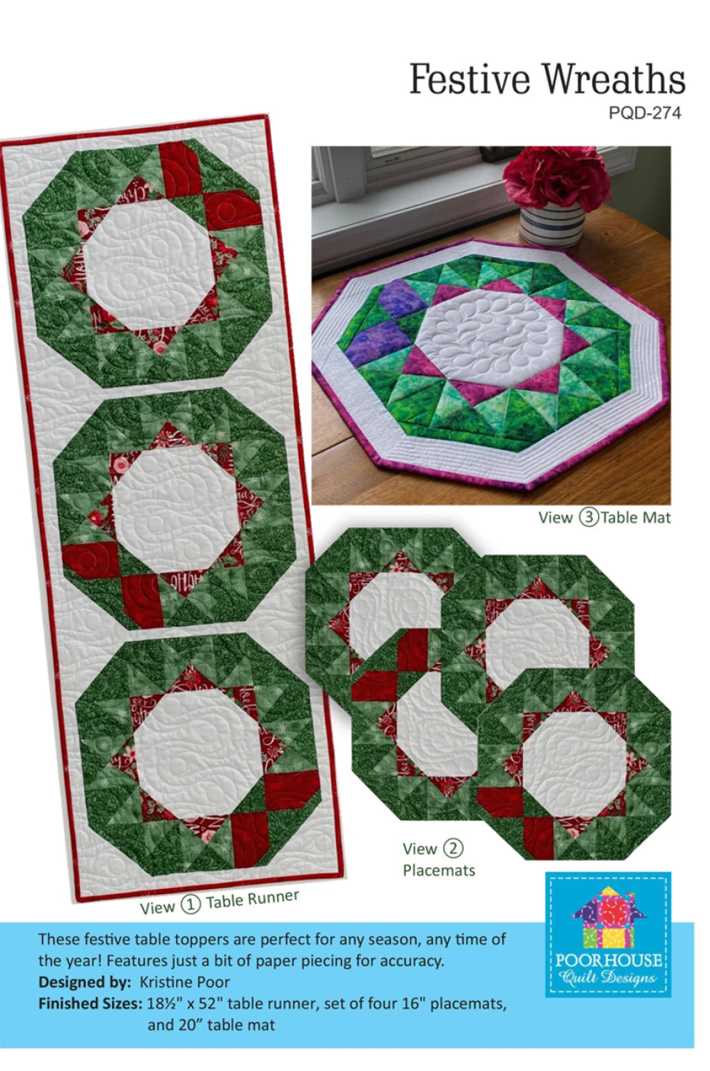 Festive Wreaths - Tabletop