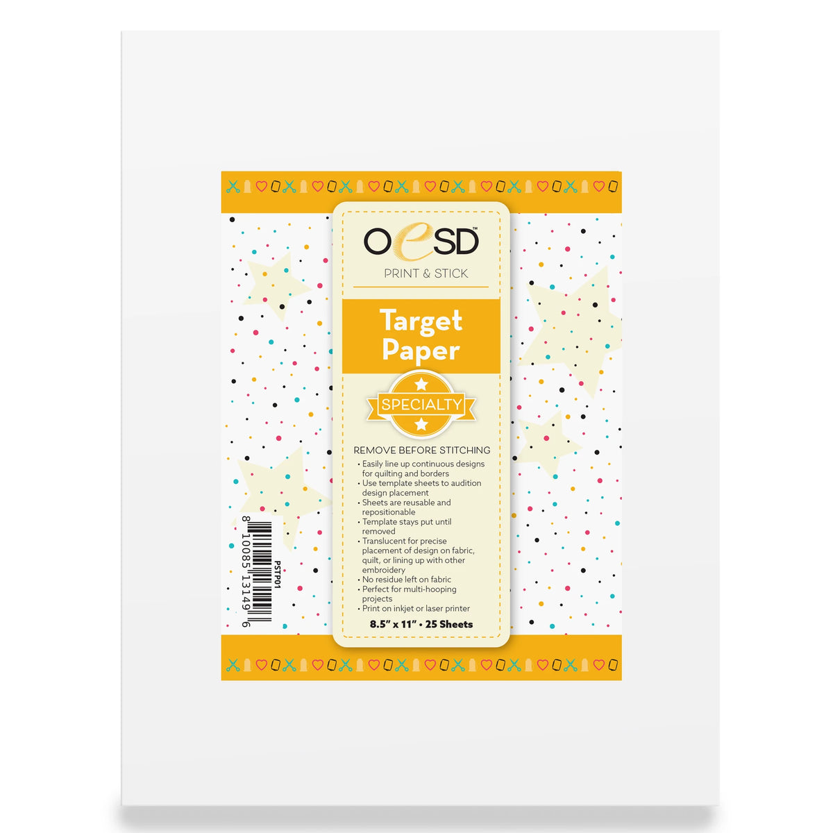 Print & Stick Target Paper - PSTP01