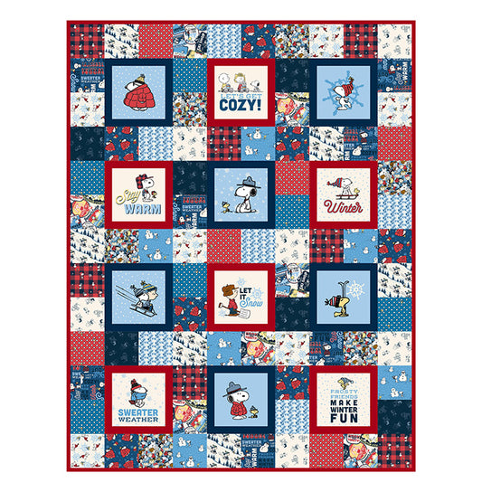 Peanuts Cozy Up Quilt Pattern