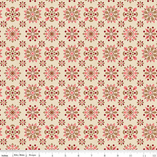 [3-Yard Cut] Baked with Love - Giving Linen Wide Back 107"/108" - WB17805-LINEN