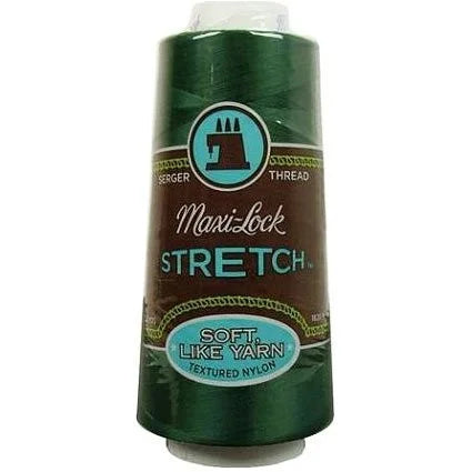 Maxi-Lock Stretch 35wt Thread 2000yds - Churchill Green - 32279