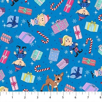 Rudolph the Red Nosed Reindeer - Blue - RD1005-47-NC