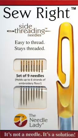 Side Threading Needles - 9pc
