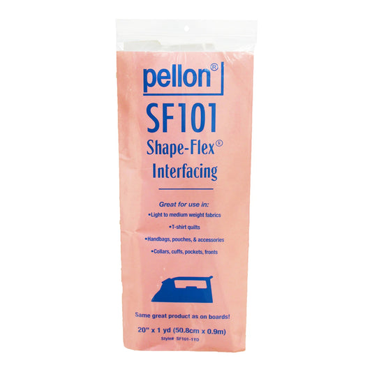 ShapeFlex SF101 Interfacing - White - 20" x 1 yd