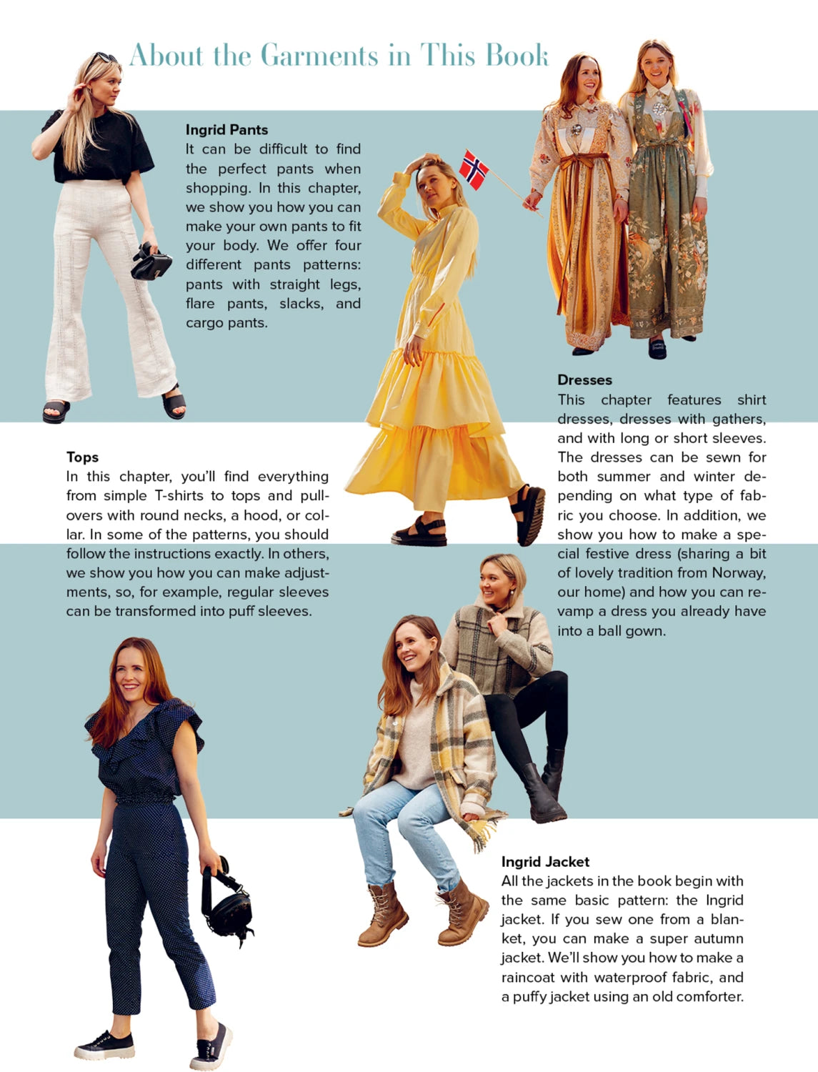 Sew for Yourself: 50 Great Garments from Recycled Fabrics Using 5 Basic Patterns