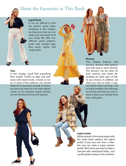 Sew for Yourself: 50 Great Garments from Recycled Fabrics Using 5 Basic Patterns