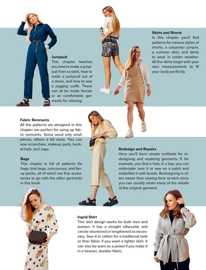 Sew for Yourself: 50 Great Garments from Recycled Fabrics Using 5 Basic Patterns