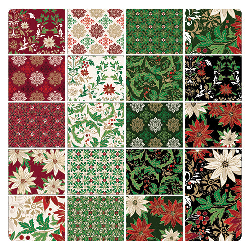 Holiday Nouveau Strip-Pie 2-1/2" x 42" Strips - STHNVPK