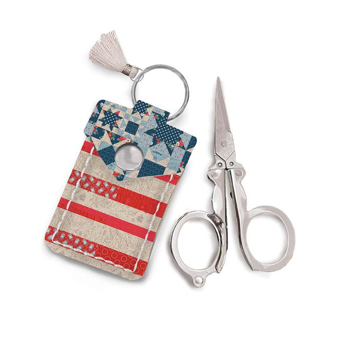 Leather Scissor Pouch - Independence