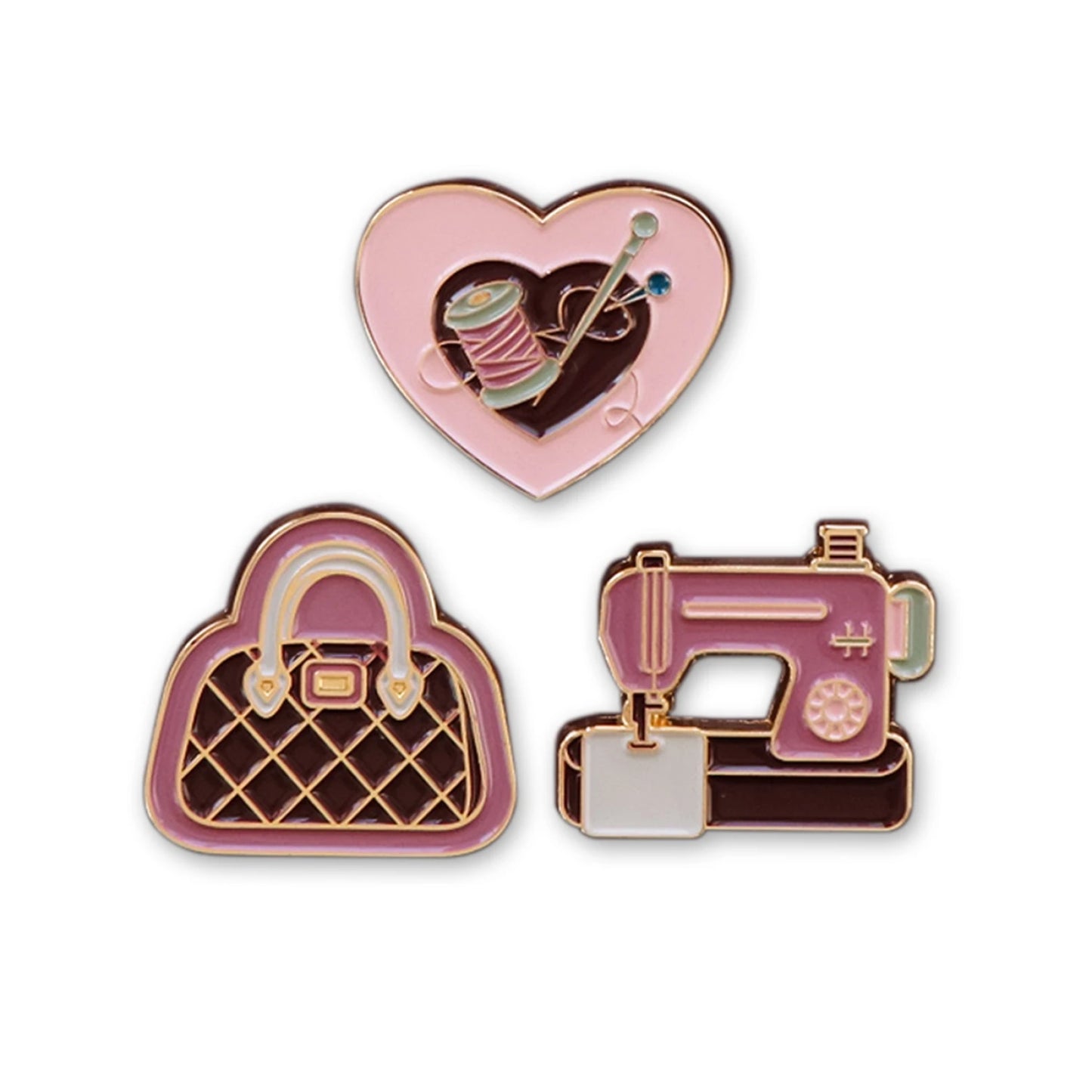 3 Pack Sallie Tomato Enamel Pins