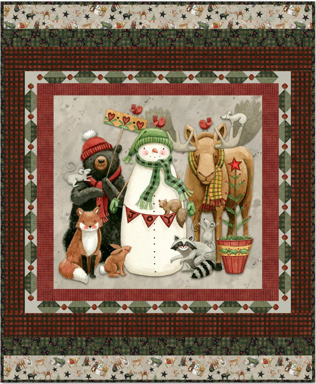 Northern Christmas Panel Quilt Kit