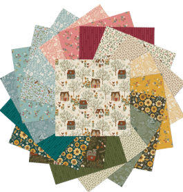 Heirloom Garden 10" x 10" Squares, 42pc