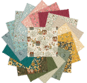 Heirloom Garden 5" x 5" Squares, 42pc