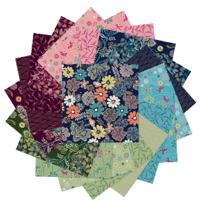 Majestic Garden 10" x 10" Squares, 42pc