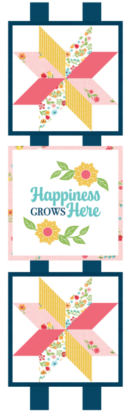 Happiness Grows Wall Hanging