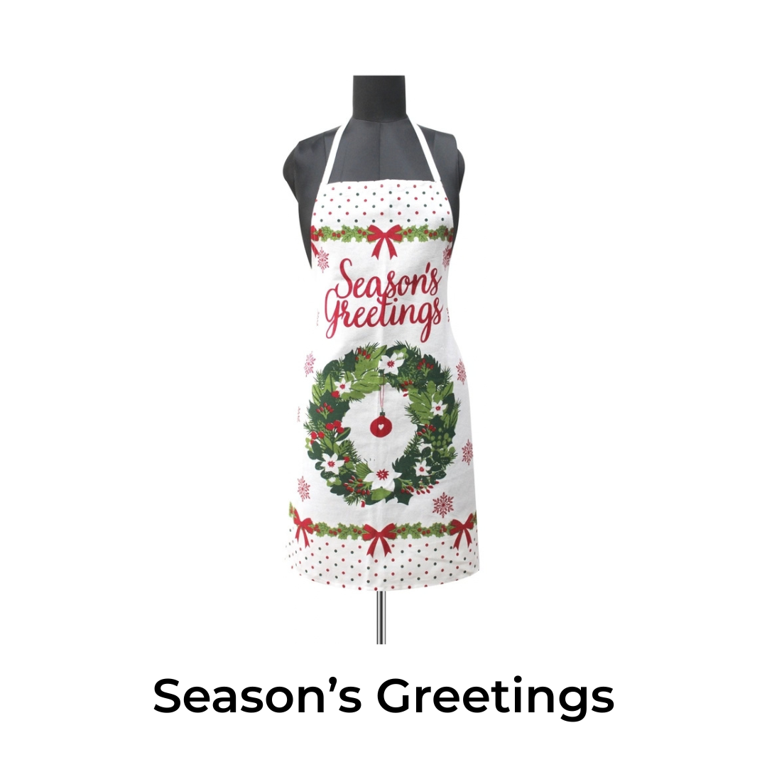 Holiday Printed Aprons