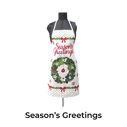 Holiday Printed Aprons