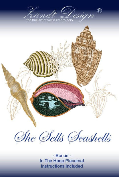 She Sells Sea Shells - Embroidery Designs