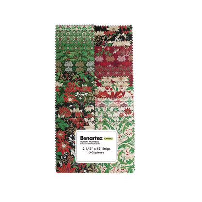 Holiday Nouveau Strip-Pie 2-1/2" x 42" Strips - STHNVPK
