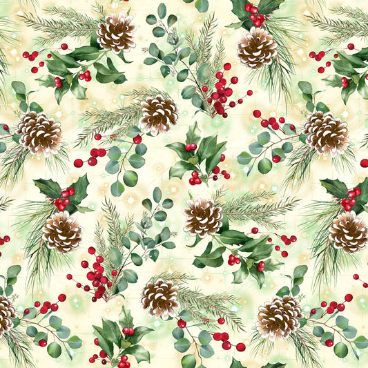 Merry & Bright - Holiday Wishes Cream - W130-019-063