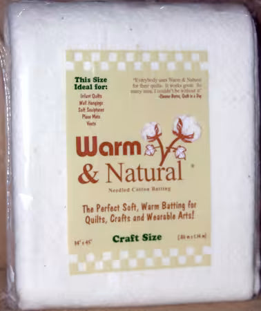 Warm & Natural Batting - 34" x 45"