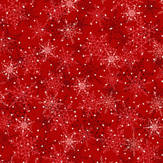 Winter Song - Layered Snowflakes - WISO6233-R