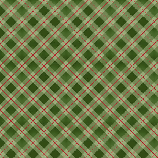 Winter Song - Calm Gingham - WISO6236-G