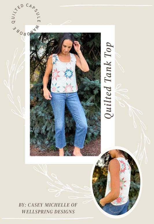 Quilted Tank Top - Sewing Pattern