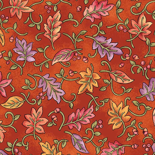Autumn Breeze - Dancing Leaves Pumpkin - 17150-23