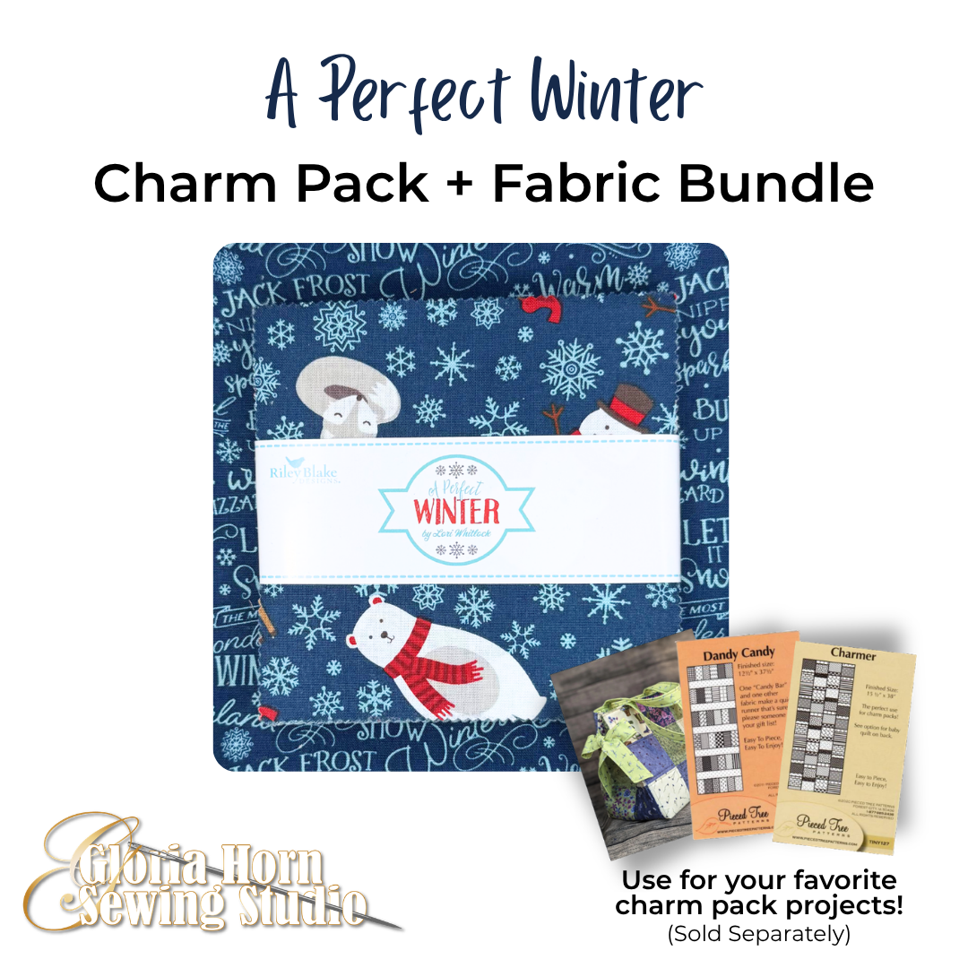 A Perfect Winter — Charm Pack + Fabric Bundle