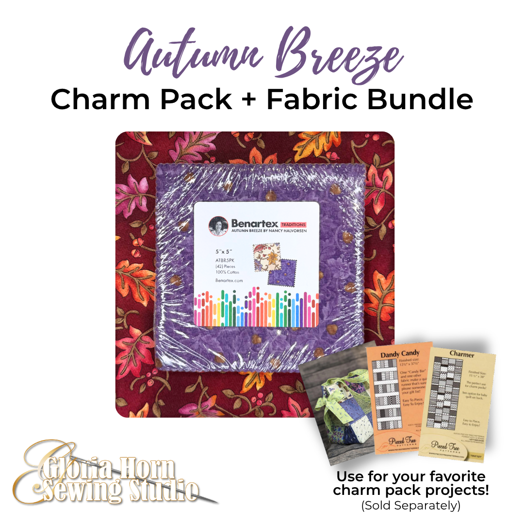Autumn Breeze — Charm Pack + Fabric Bundle
