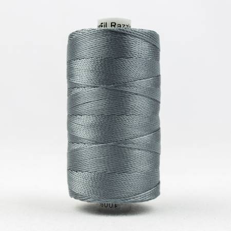 Razzle 8wt 6ply Rayon 250yd Dk. Grey