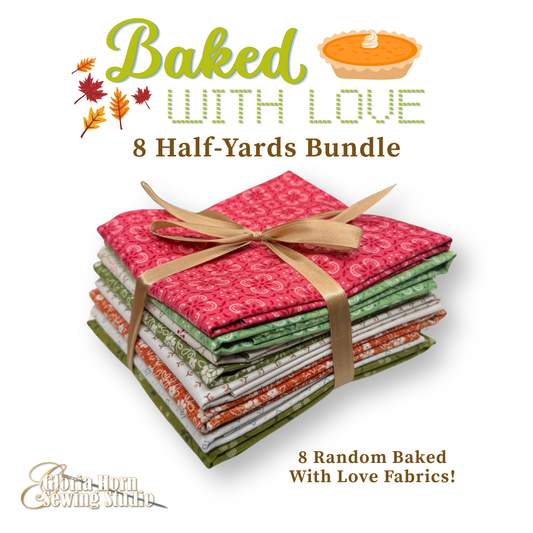 Baked With Love - Half-Yard Bundle - 8 pcs