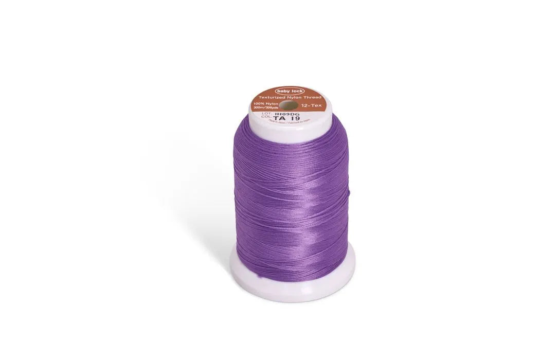Textured Nylon Thread 300m - Dark Purple TA19