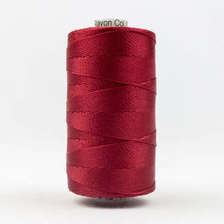 Razzle 8wt 6ply Rayon 250yd Dark Red