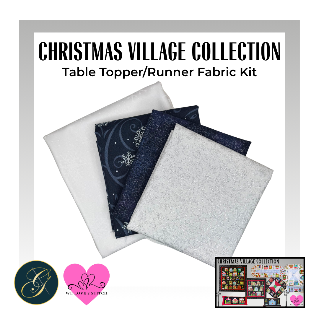 Christmas Village Table Topper/Runner