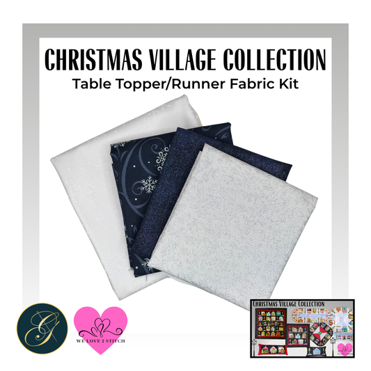 Christmas Village Table Topper/Runner