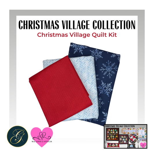 Christmas Village Quilt Kit