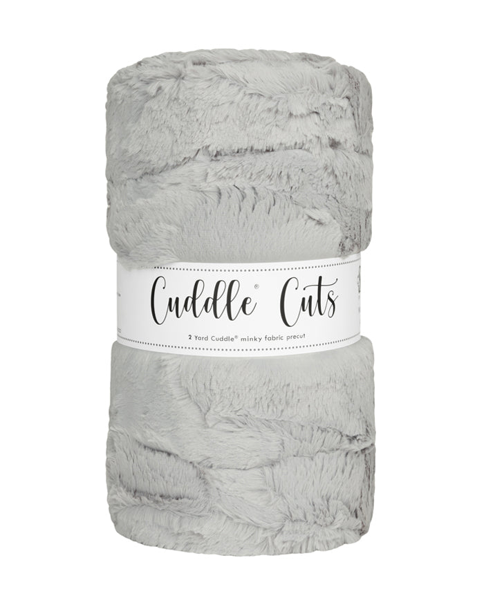 Luxe Cuddle Cut - Hide Silver - 2 Yd Cut