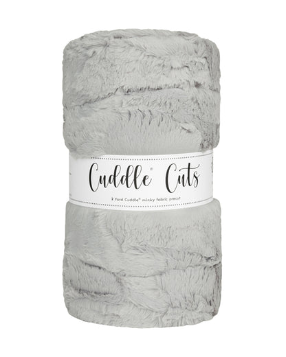 Luxe Cuddle Cut - Hide Silver - 2 Yd Cut