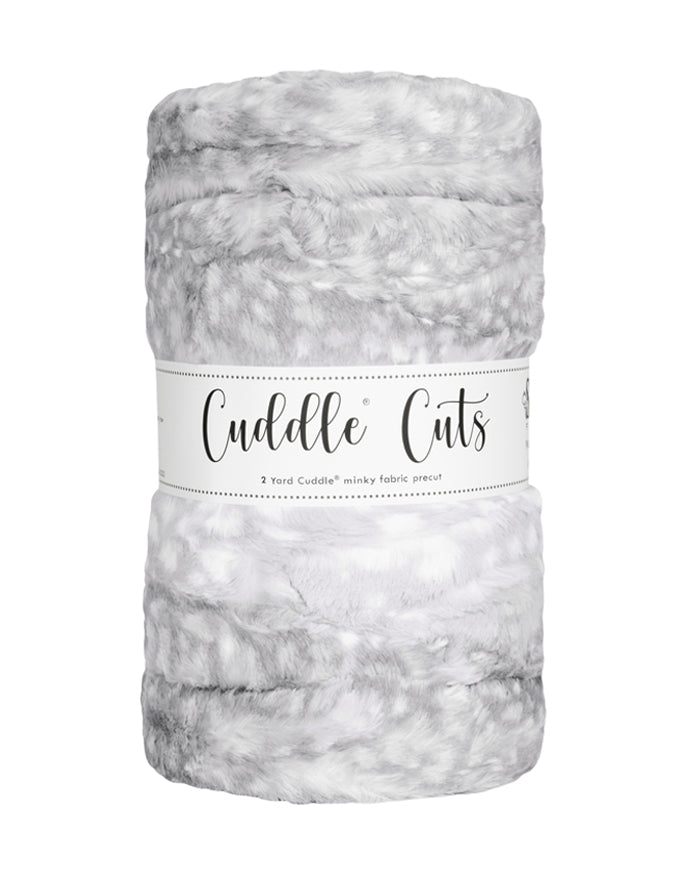 Luxe Cuddle Cut - Fawn Silver - 2 Yd Cut